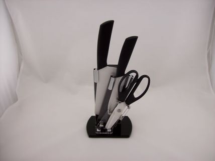 6寸菜刀+6+剪+刀座H